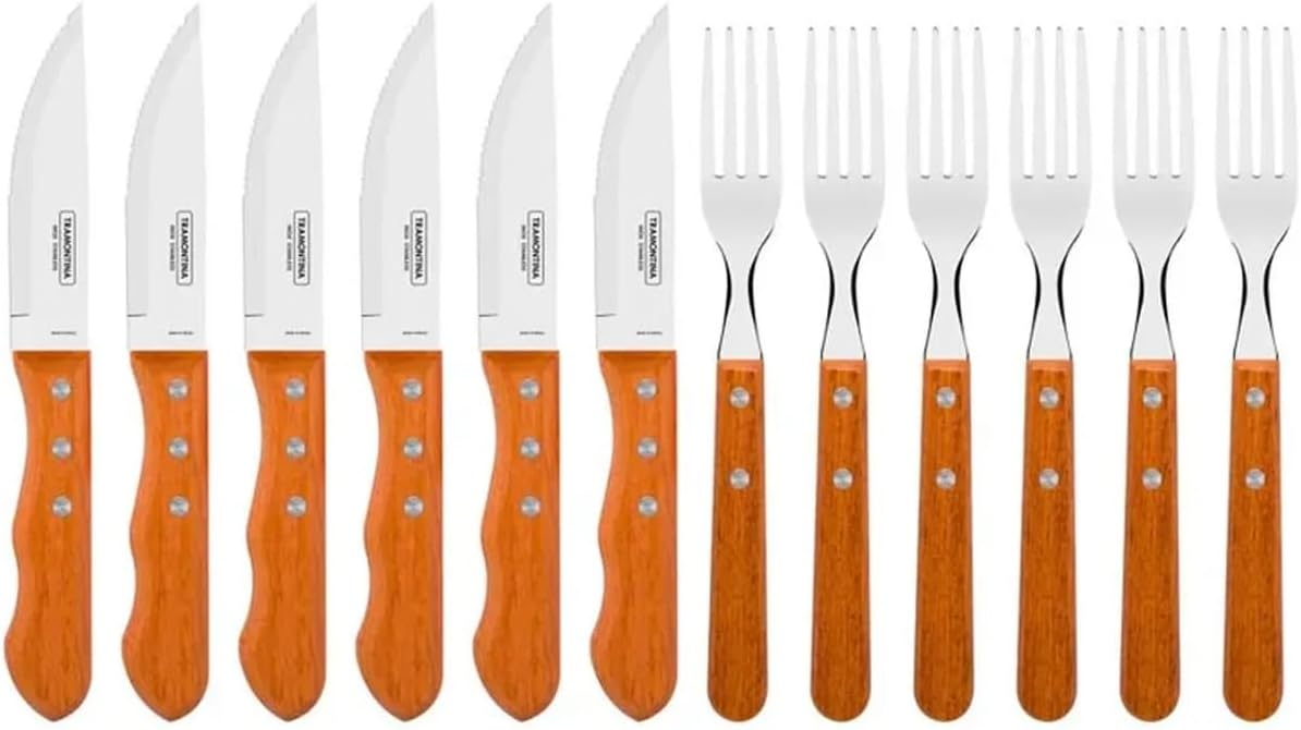 JOGO CHURRASCO INOX 12PC DYNAMIC