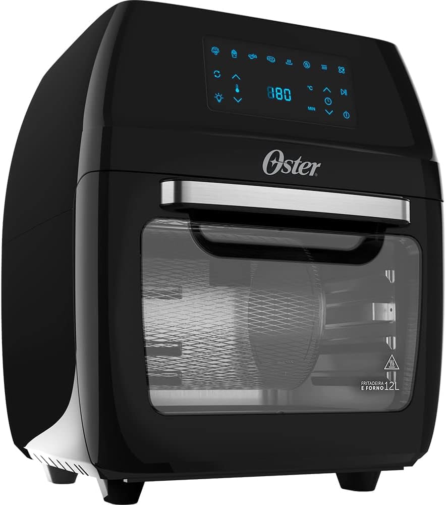 Fritadeira Air Fryer Oven 12L 1800W 3 em 1 Oster Branco
