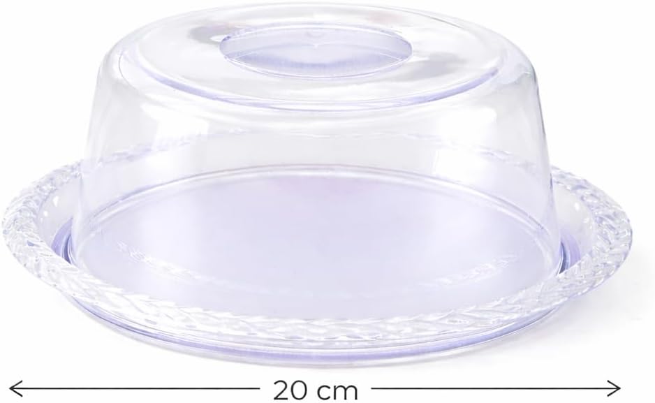 Queijeira com Tampa em Acrílico Transparente