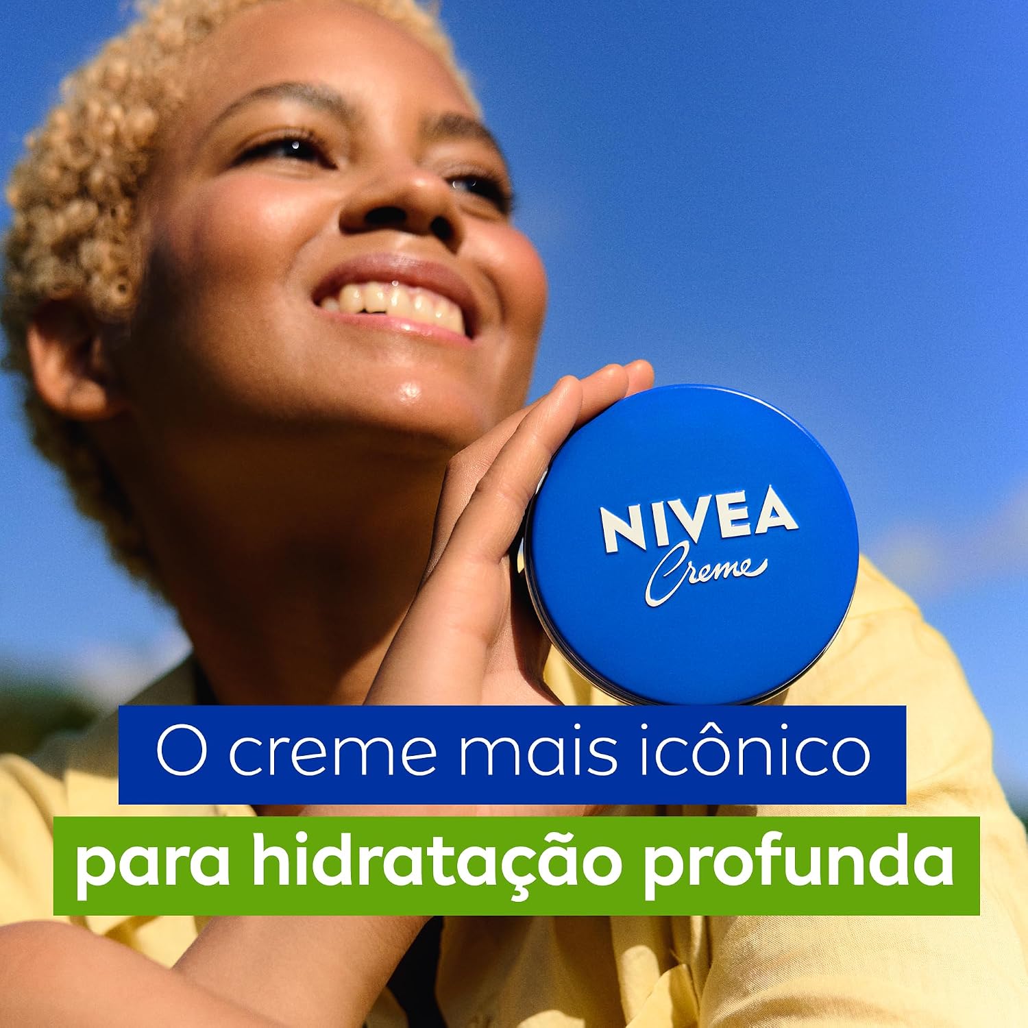 Creme Hidratante NIVEA Multibenefícios para Mãos, Rosto e Corpo