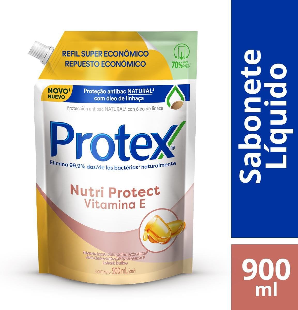 Sabonete Líquido Antibacteriano Protex 900ml