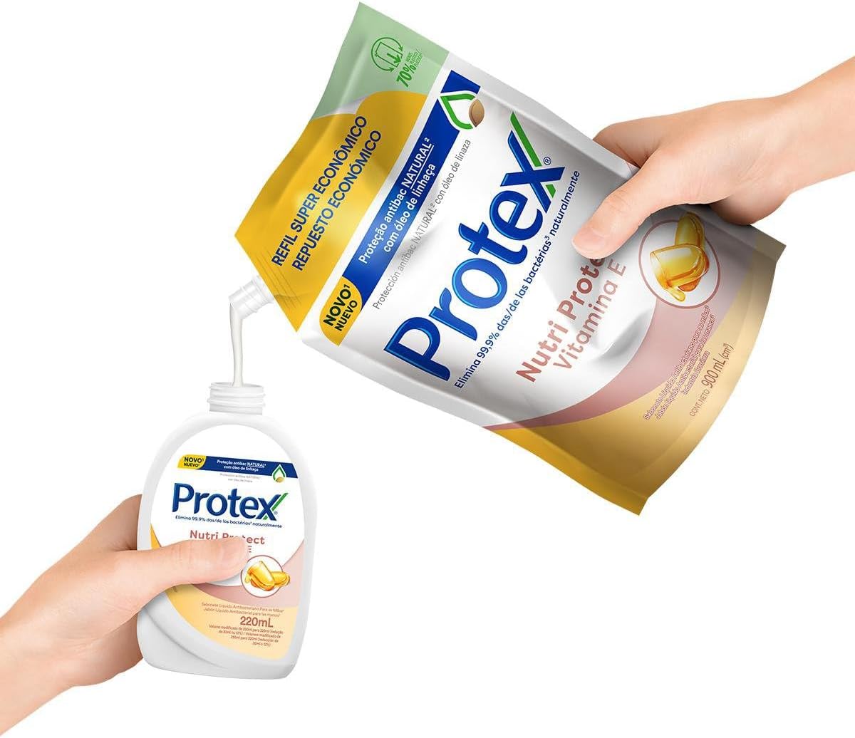 Sabonete Líquido Antibacteriano Protex 900ml