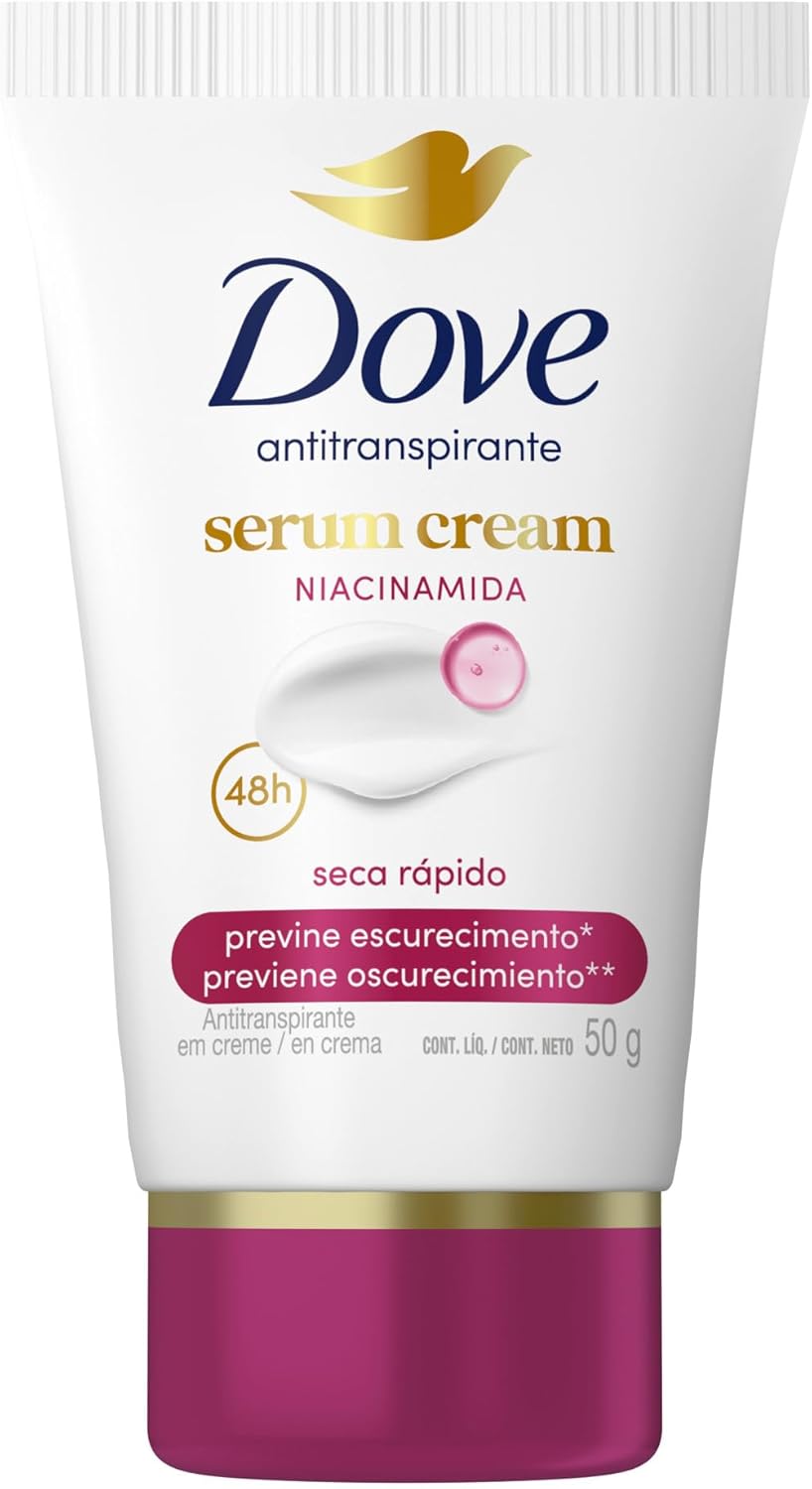 Desodorante Antitranspirante Dove Creme Sérum Previne Escurecimento com Niacinamida