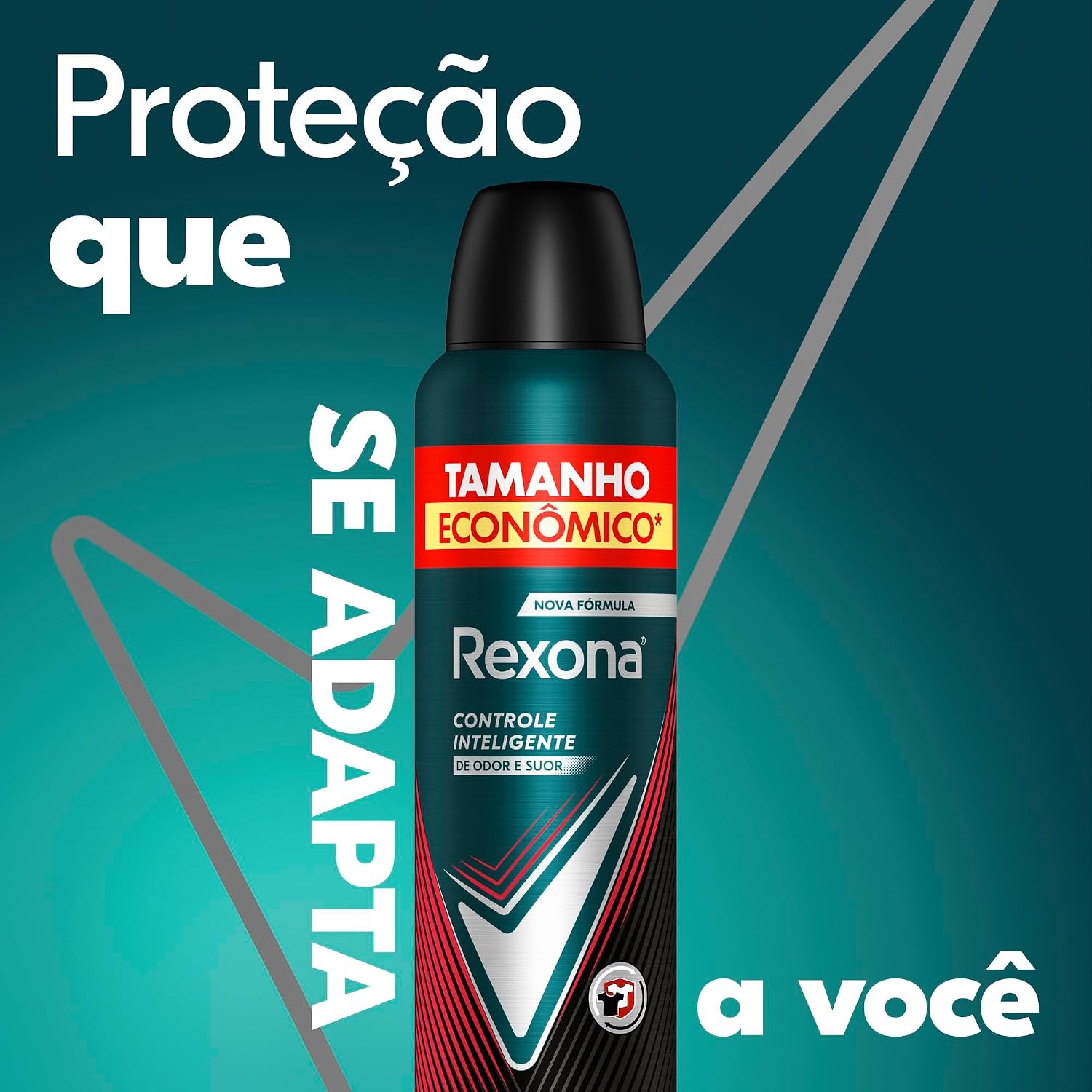 Desodorante Antitranspirante Aerosol Rexona Men Antibacterial + Invisible 72h
