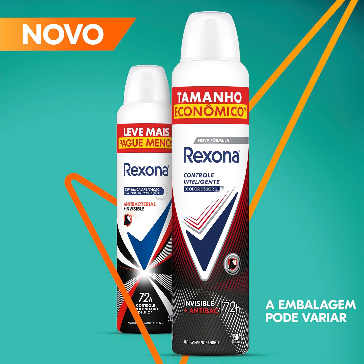 Rexona Antitranspirante Aerosol Antibacterial Invisible 250 ml