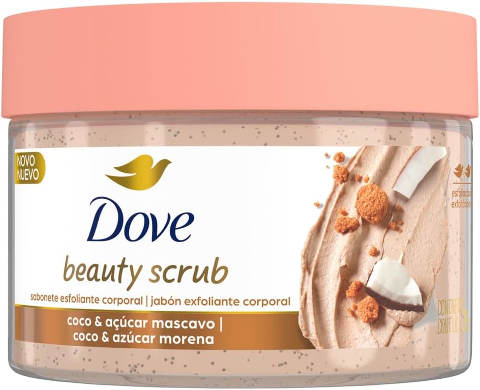 Esfoliante Corporal Dove Coco e Açúcar Mascavo