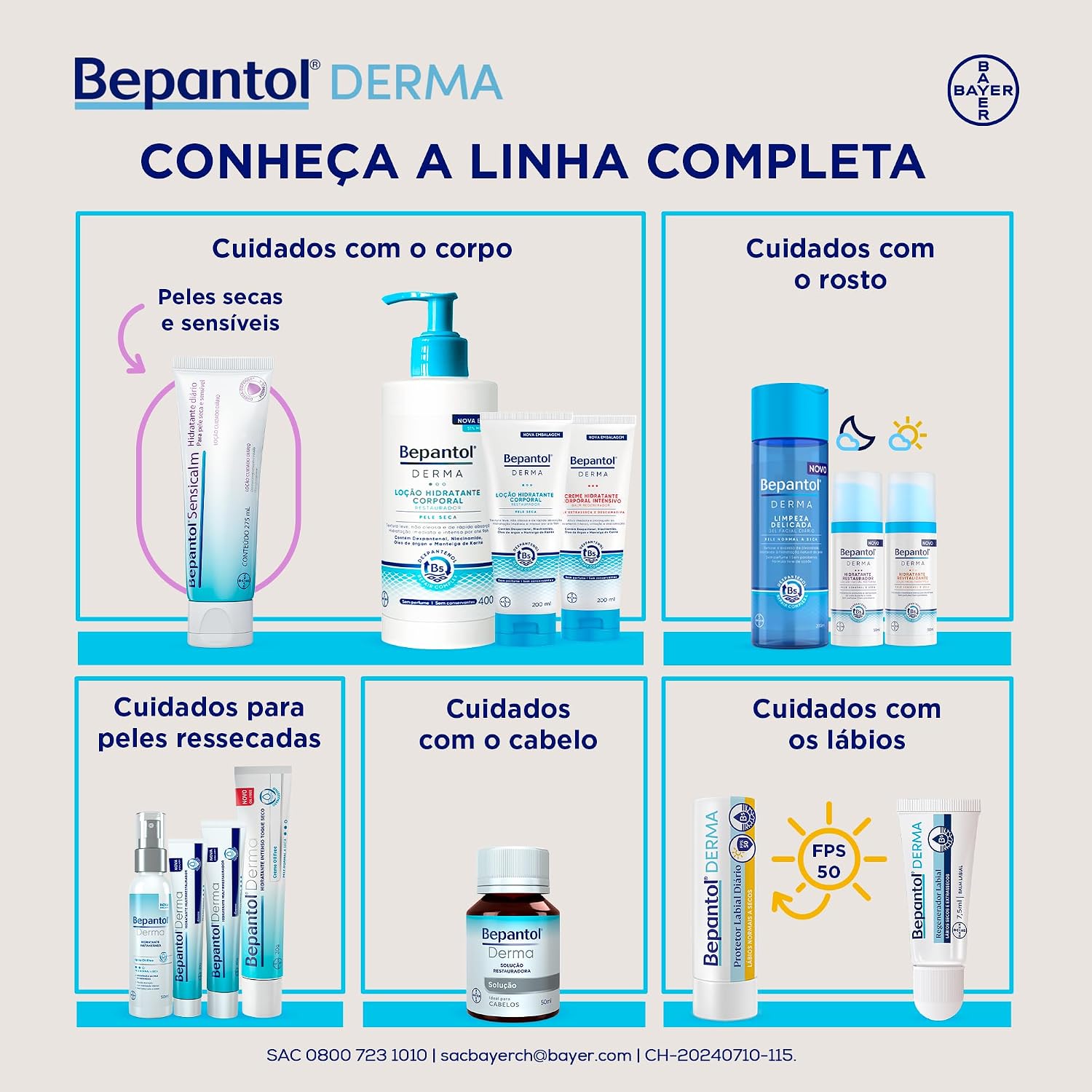 Creme Hidratante Corporal Bepantol Derma
