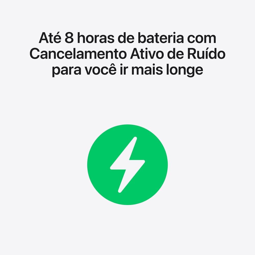 Apple AirPods Pro 3 com Cancelamento Ativo de Ruído