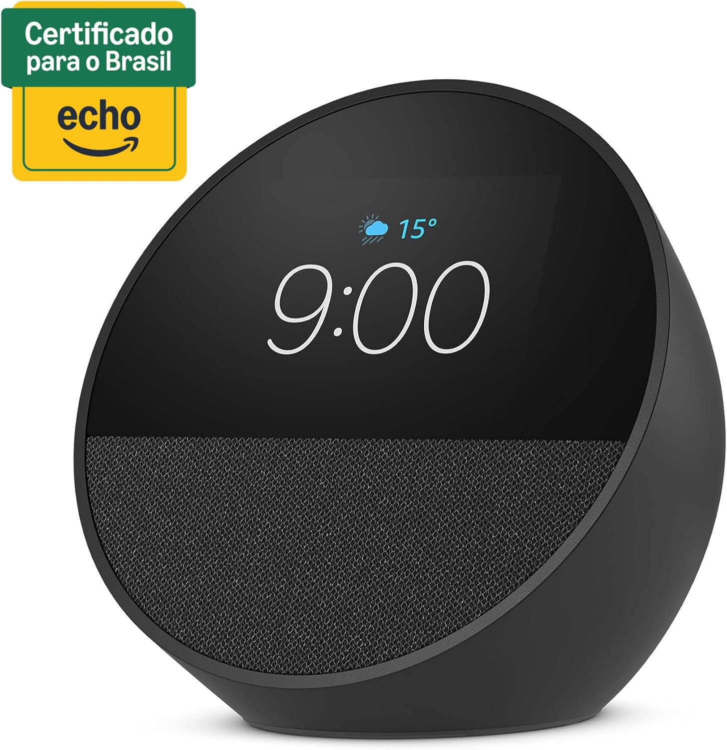 Amazon Echo Spot Despertador Inteligente com Alexa