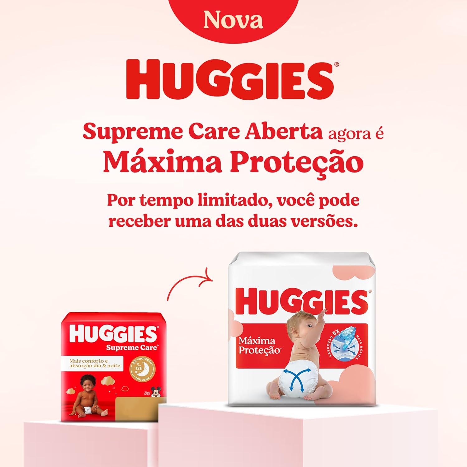 Fralda Descartável Huggies Extra Macia com Proteção Noturna