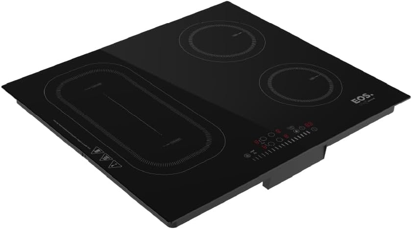 Cooktop de Indução Portátil com Função Turbo e Trava de Segurança
