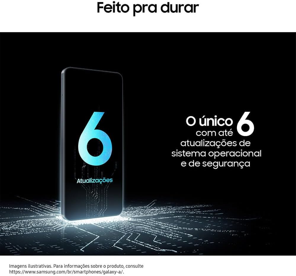 Smartphone Samsung Galaxy 256GB 8GB RAM Câmera Dupla 50MP