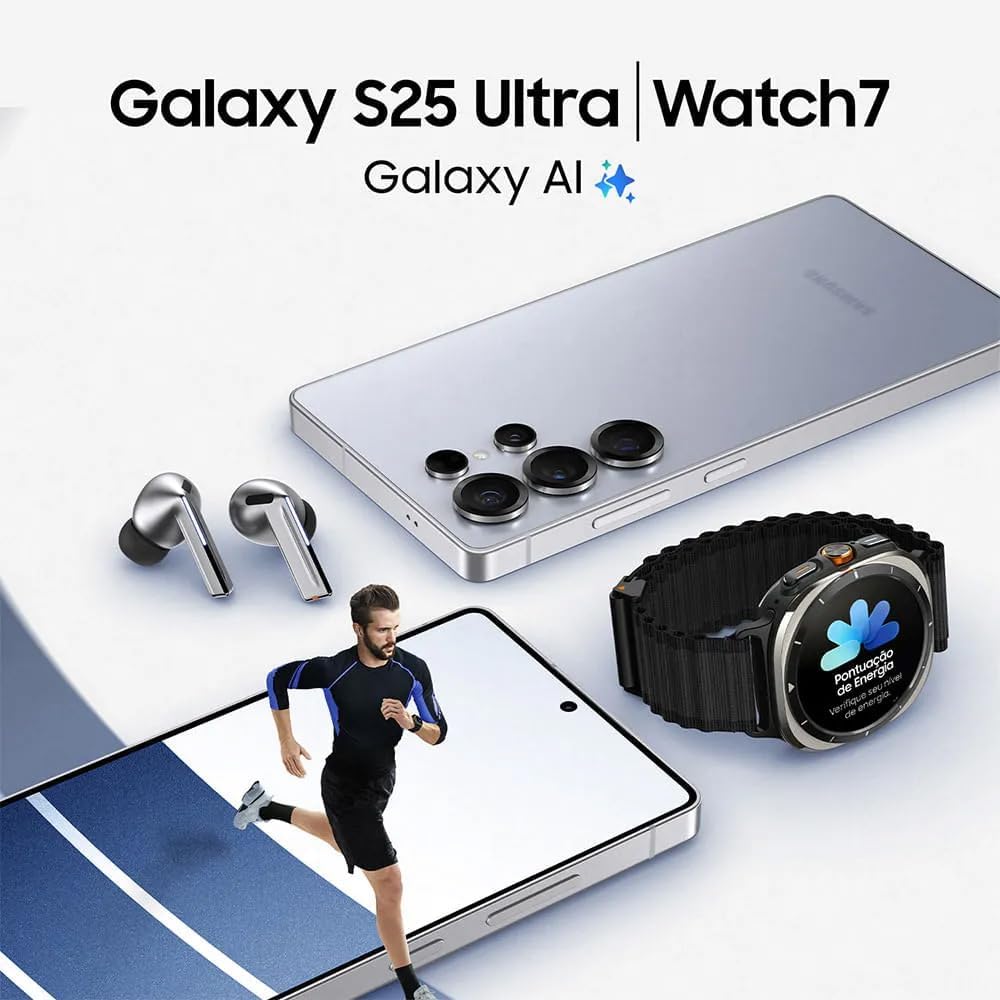 Smartphone Samsung Galaxy com Snapdragon 8 Elite e Busca Inteligente por IA