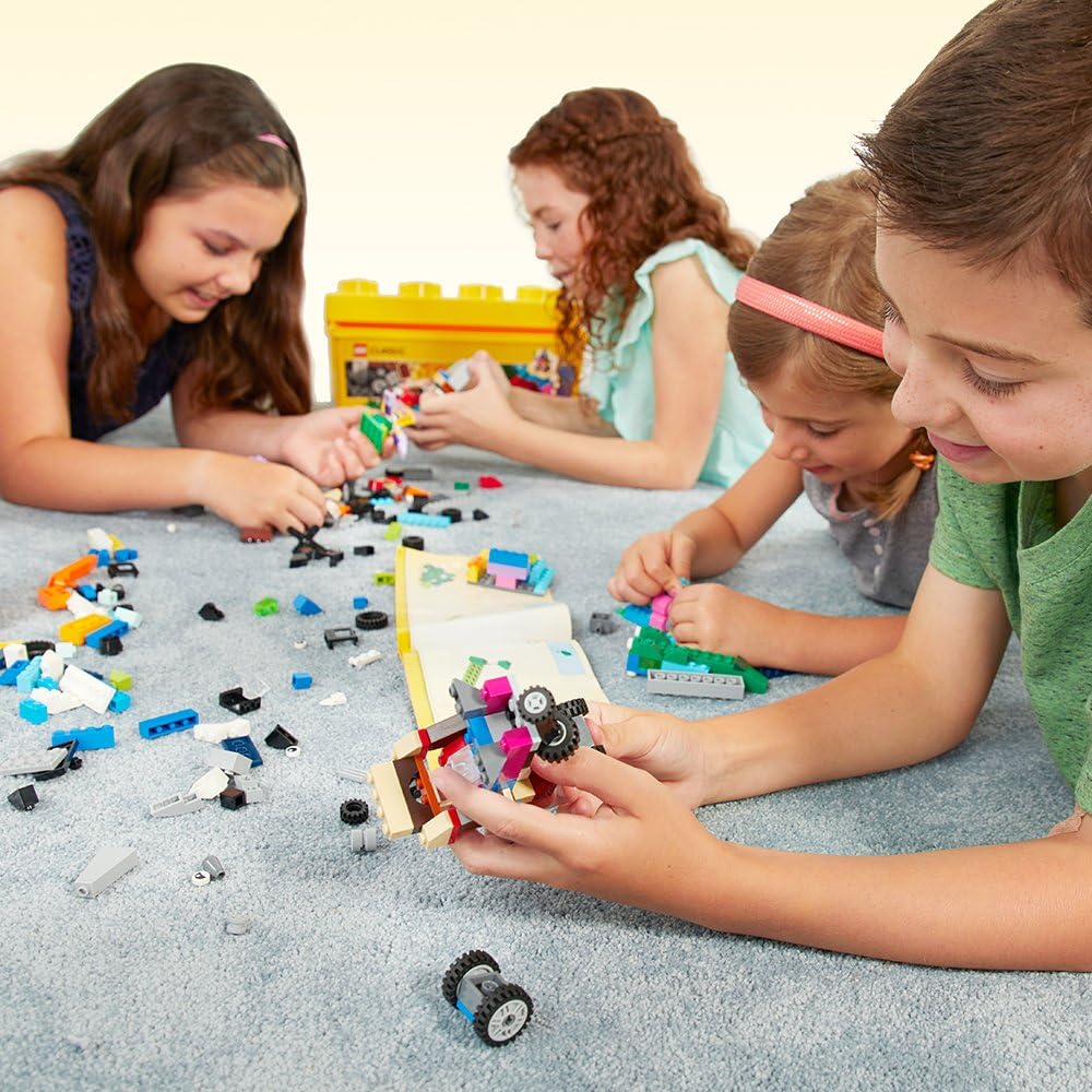 LEGO Classic Kit de Peças Criativas com Rodas 35 Cores