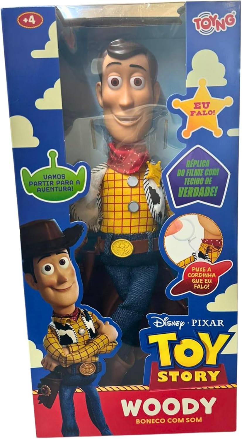 Boneco de Pano Woody Toy Story 33 cm