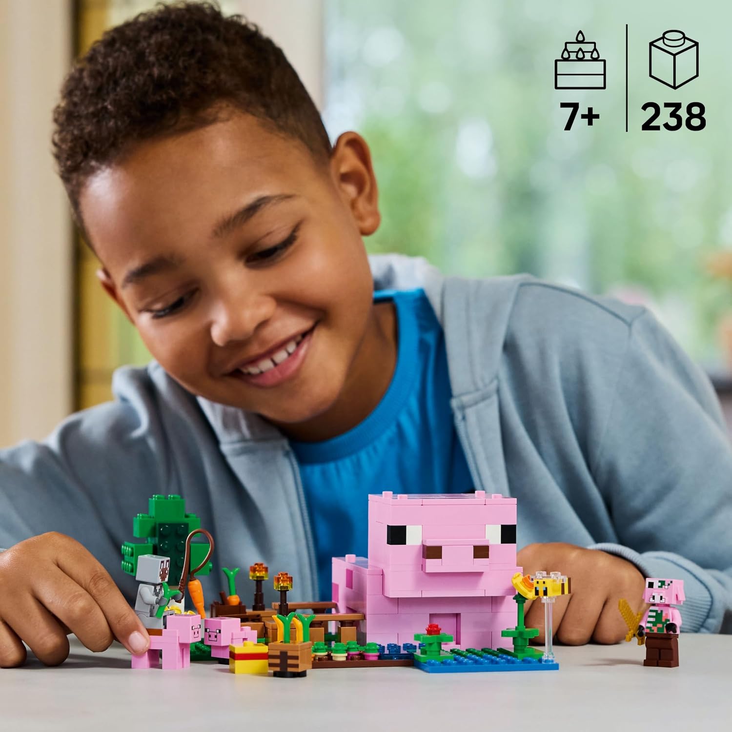 LEGO Minecraft A Casa do Porco Bebê