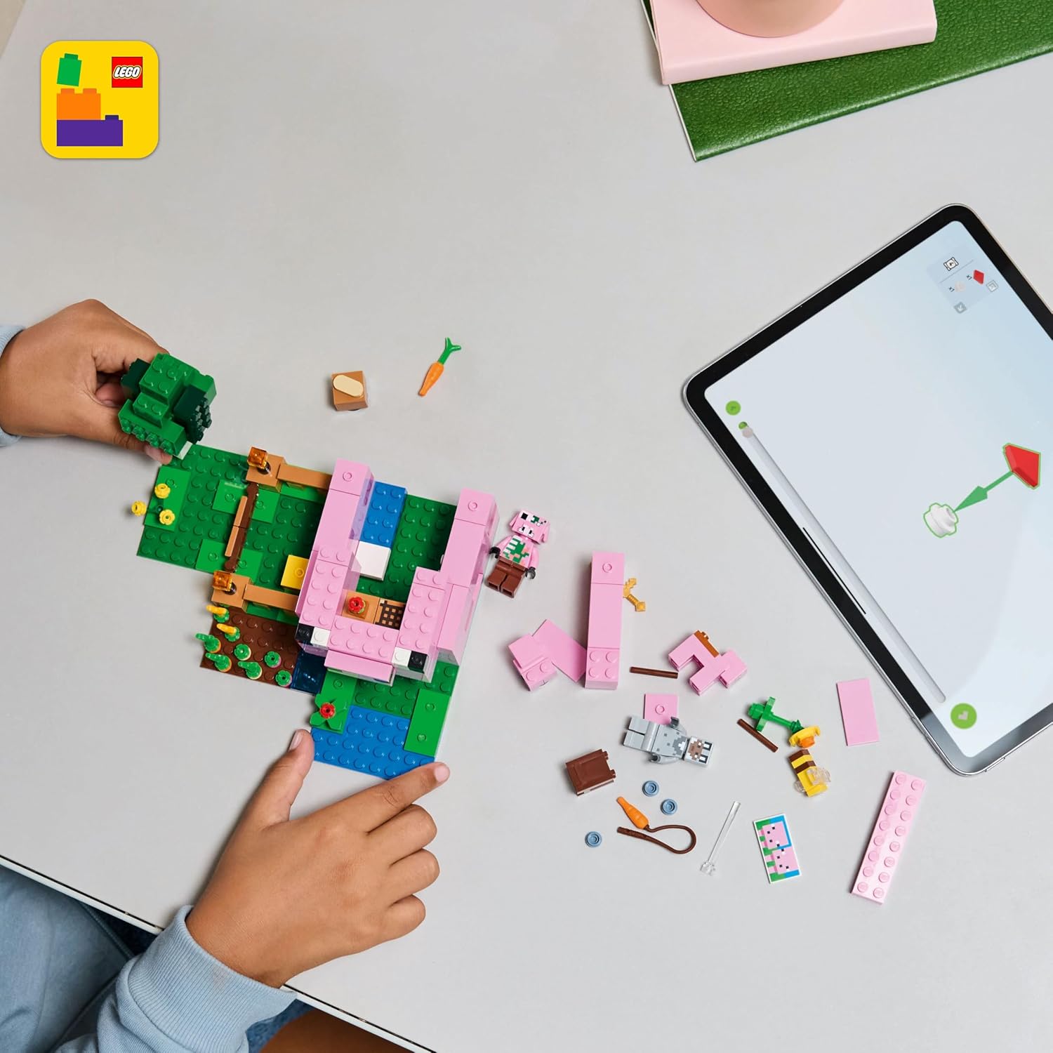 LEGO Minecraft A Casa do Porco Bebê