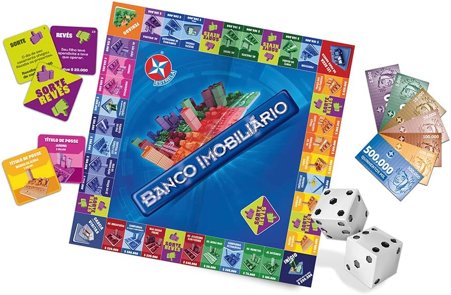 Jogo Estrela Banco Imobiliário Realidade Aumentada