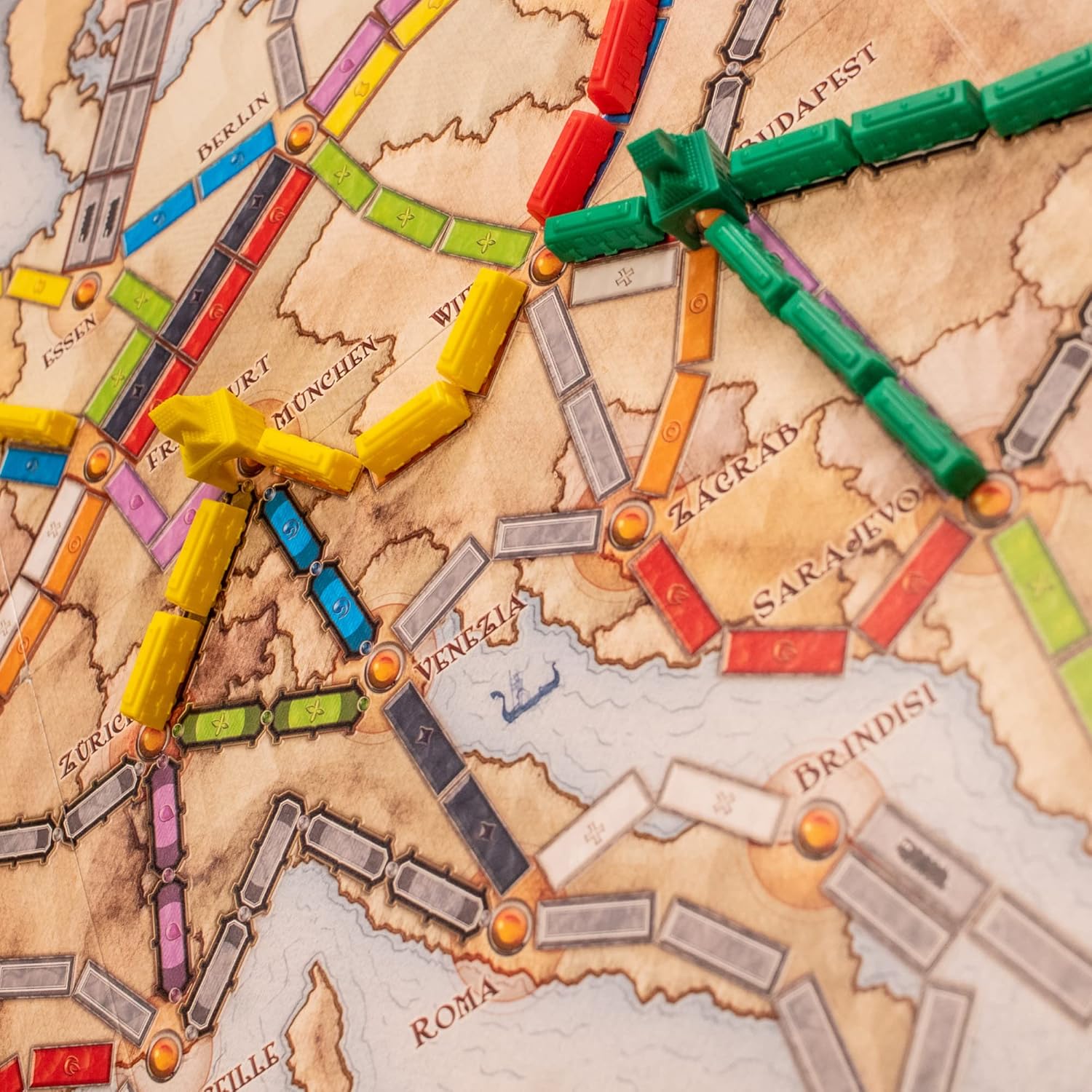 Jogo de Tabuleiro Ticket to Ride Europa