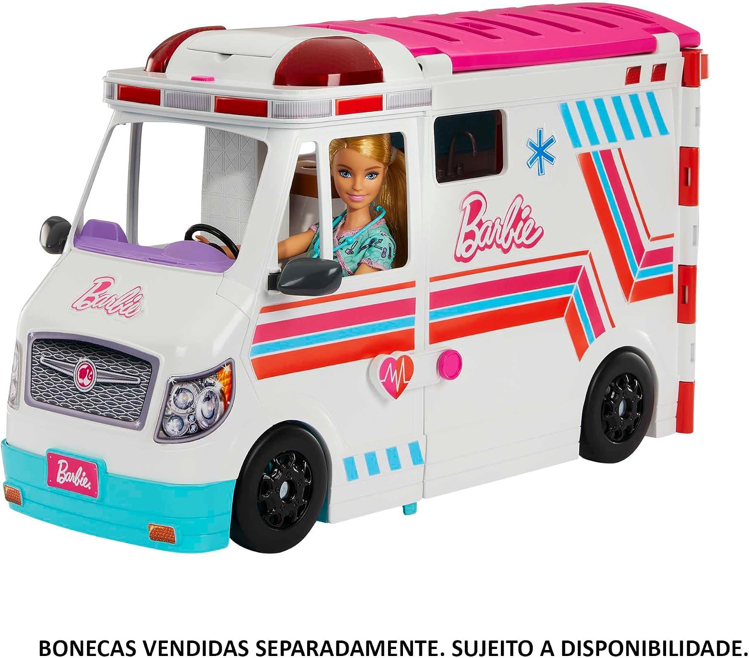 Barbie Profissões Conjunto de Brinquedo Clínica de Atenção Médica para crianças a partir de 3 anos
