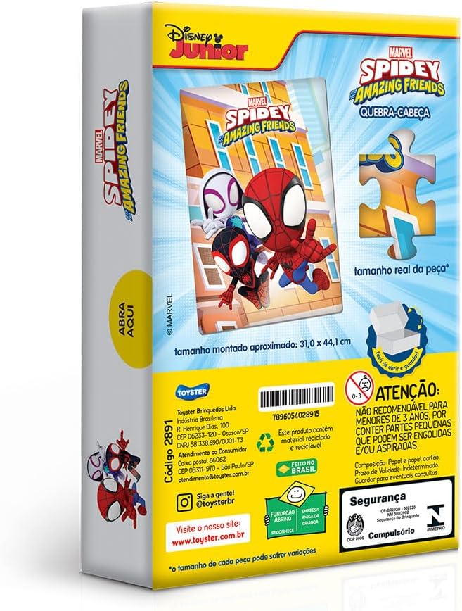 Quebra-Cabeça 60 Peças Infantil