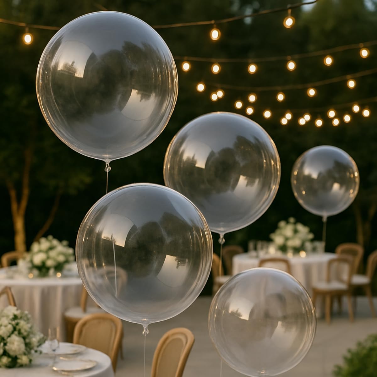 Balão Bubble Transparente 24 Polegadas 60 cm