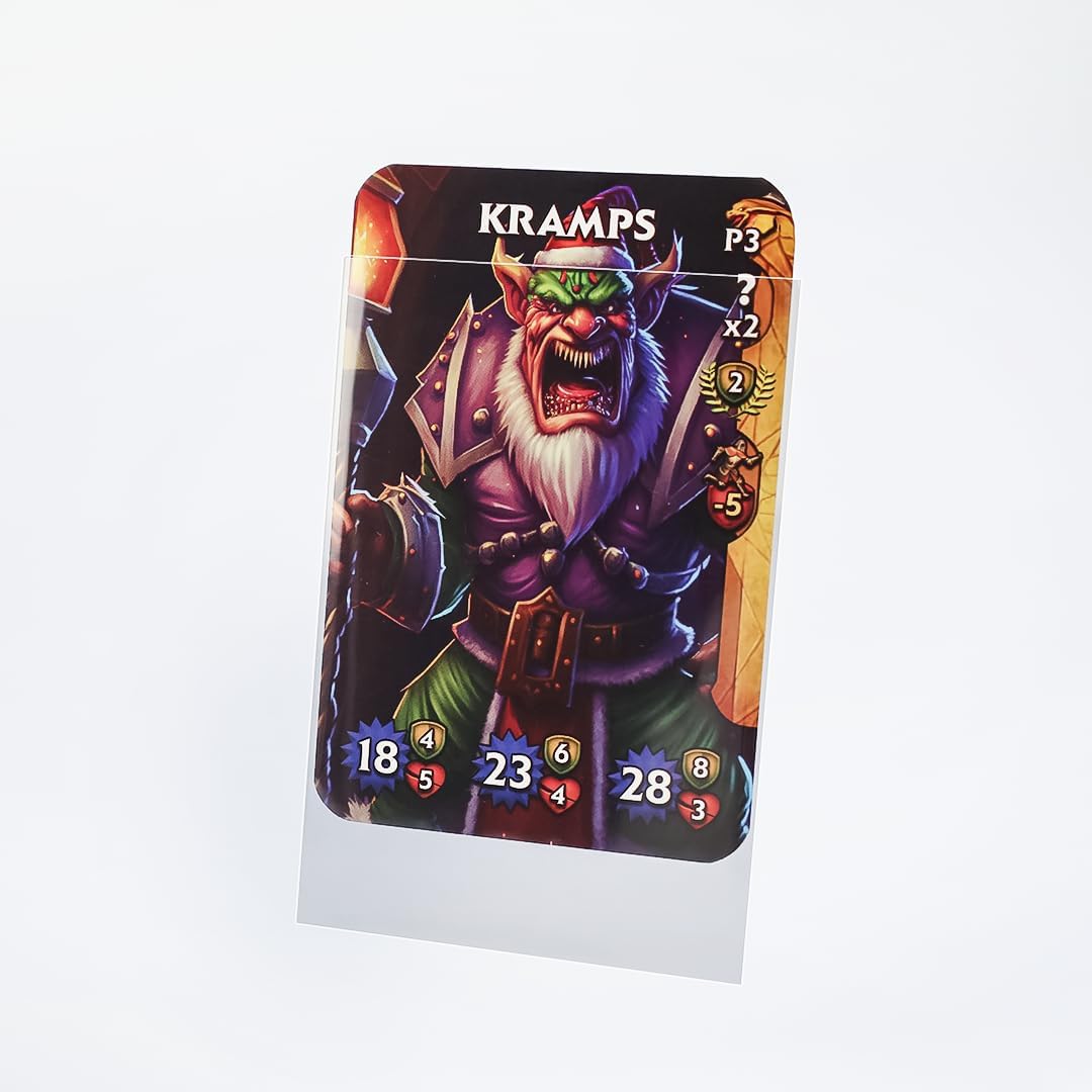 Protetores Sleeves para Cartas de Jogos Polipropileno Transparente 60 Micras