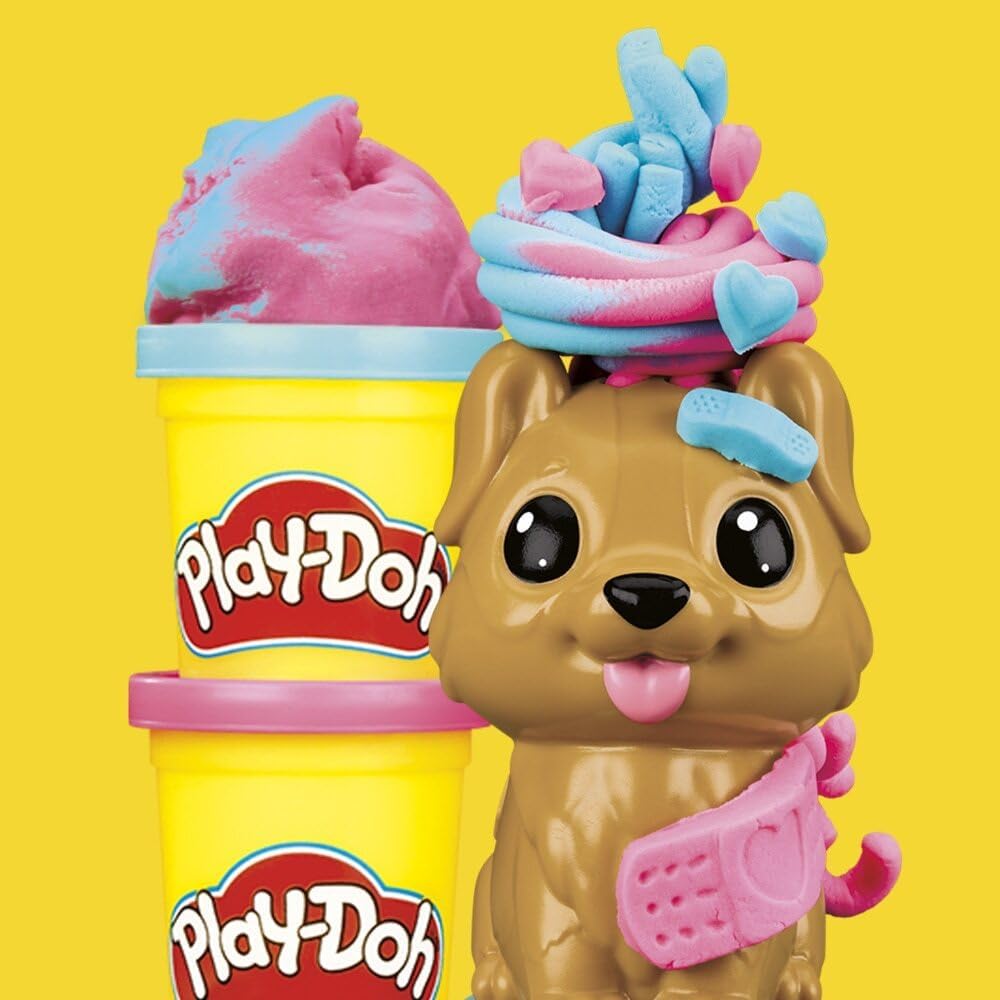 Play-Doh Mini Kit Veterinário com cão, brinquedo para crianças