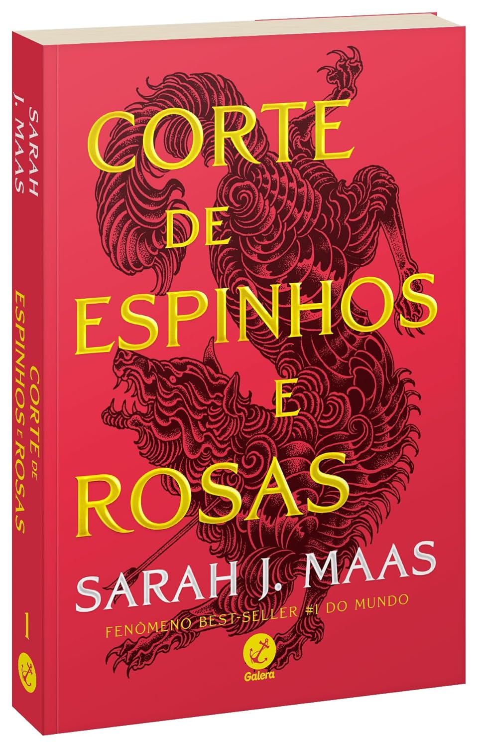 Box Corte de Espinhos e Rosas - Sarah J. Maas (Novas Capas com Marcadores)