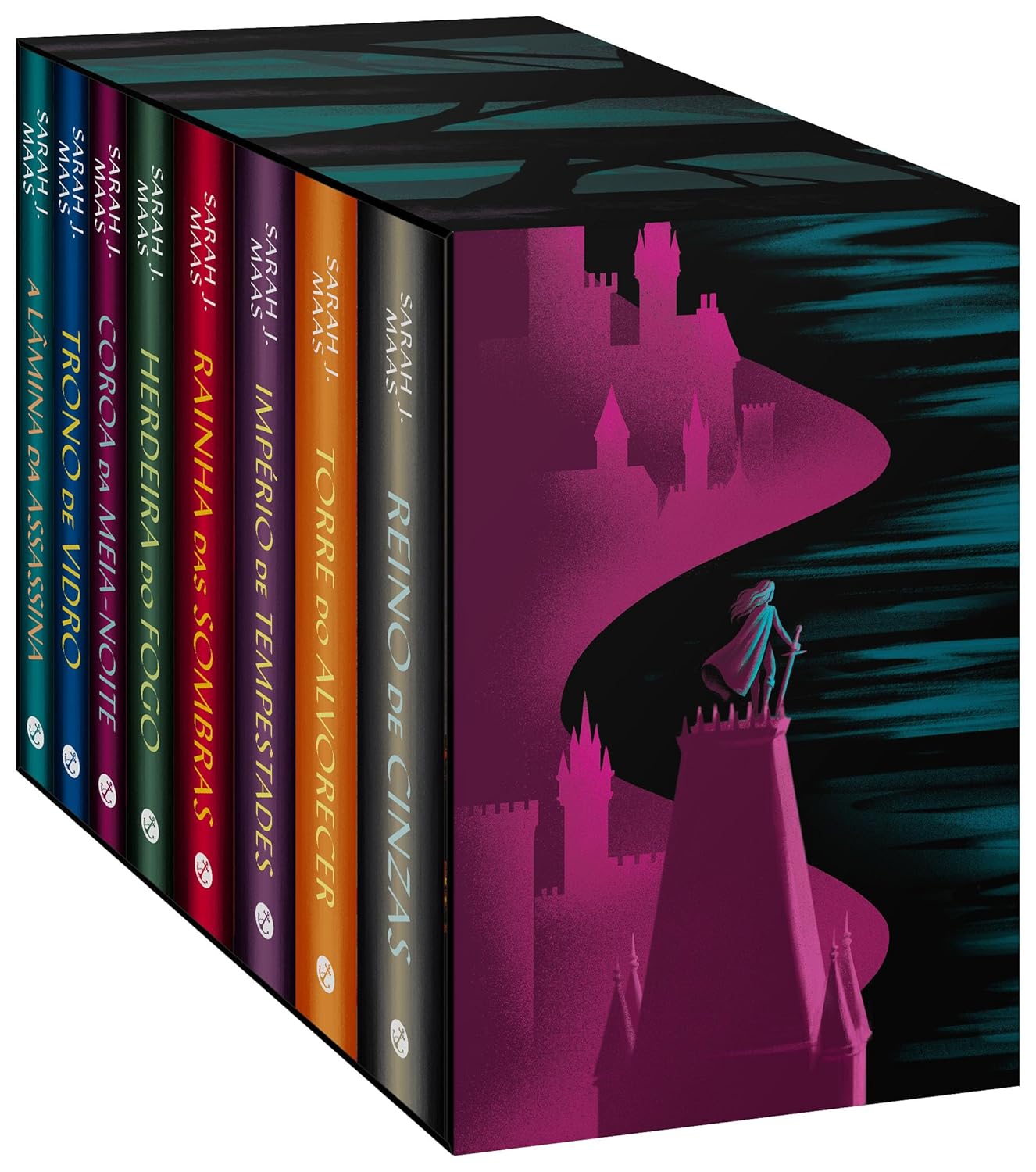 Box Trono de Vidro - Sarah J. Maas (Galera)