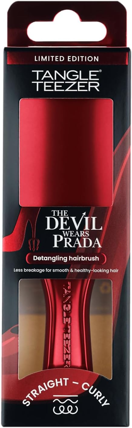 Escova Tangle Teezer Mini Ultimate Detangler Vermelho Metalizado