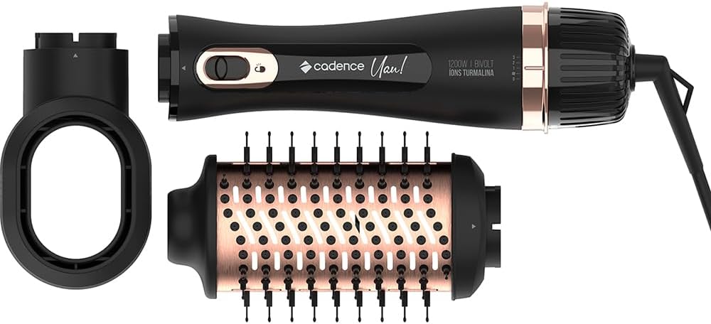 Escova Secadora Cadence Uau 4 em 1 - Bivolt ESC800