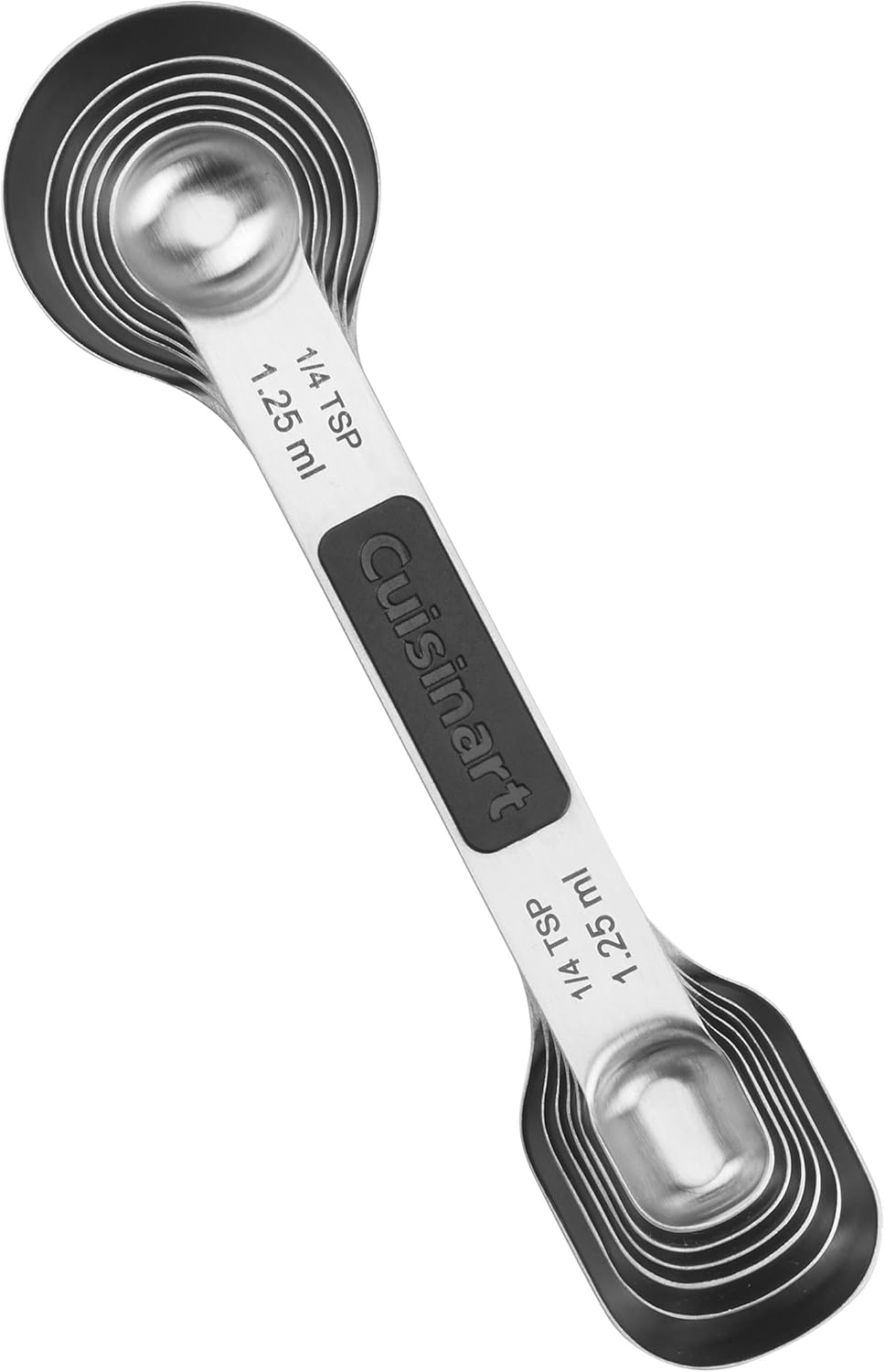 Cuisinart CTG-00-6MSP Conjunto de colheres magnéticas de medição de aço inoxidável 6P