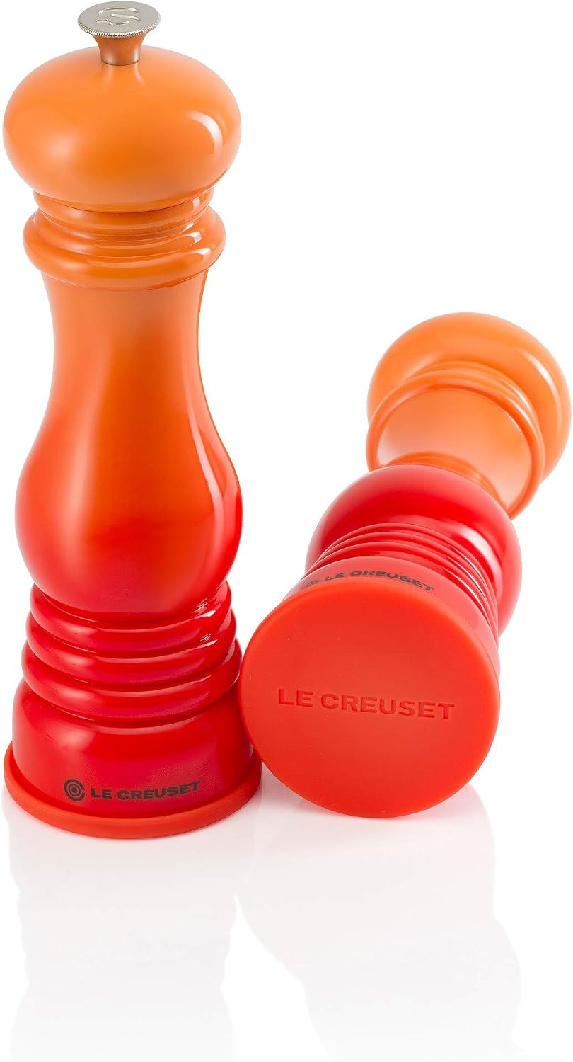 Le Creuset Set 2 Tampas de Silicone para Moedores Laranja