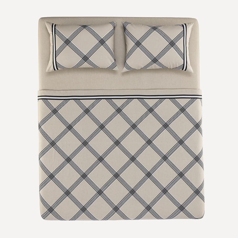 Jogo de Cama Estampa Geométrica