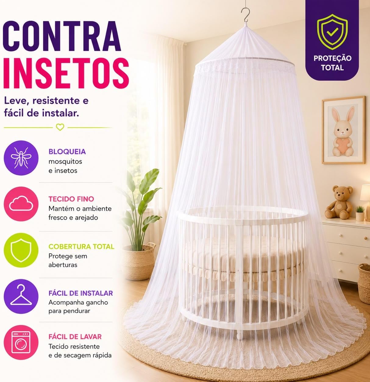 Kit Decorativo Somniee para Quarto Infantil