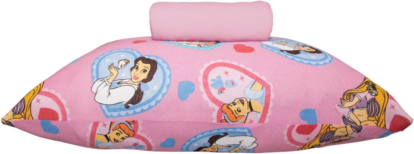 Jogo de Lençol Portallar Disney Princesas Play+ 100% Algodão Solteiro