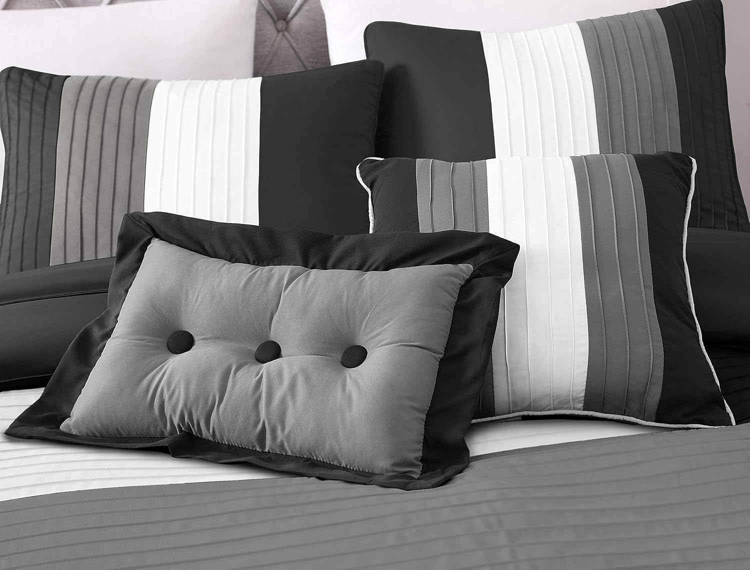 Conjunto de Edredom Loft 8 Peças