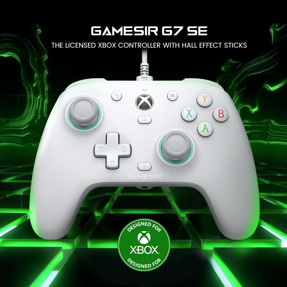 Controle com Joysticks Hall Effect para Xbox Series X/S, Xbox One e PC