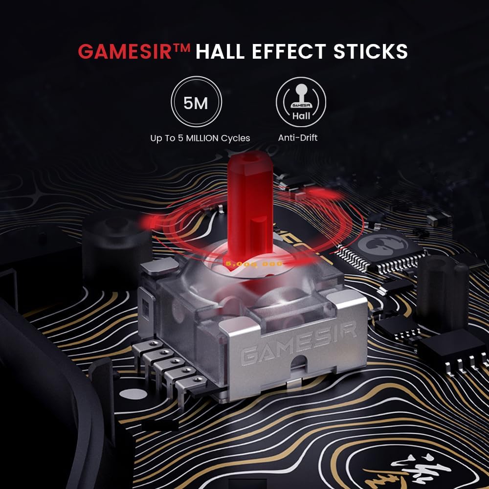 Controle GameSir Kaleid Flux para Xbox e PC com Iluminação RGB
