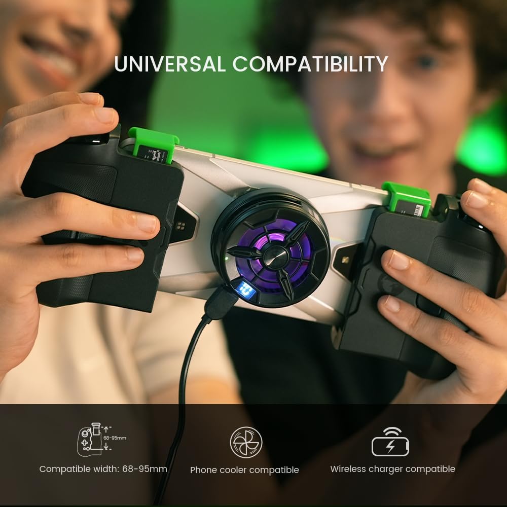 GameSir X4 Aileron Controle Bluetooth Gamer para Android com Hall Effect – Gamepad Sem Drift, Design Dividido Portátil com Estojo, Baixa Latência, Compatível com Fortnite, Minecraft, Diablo Immortal