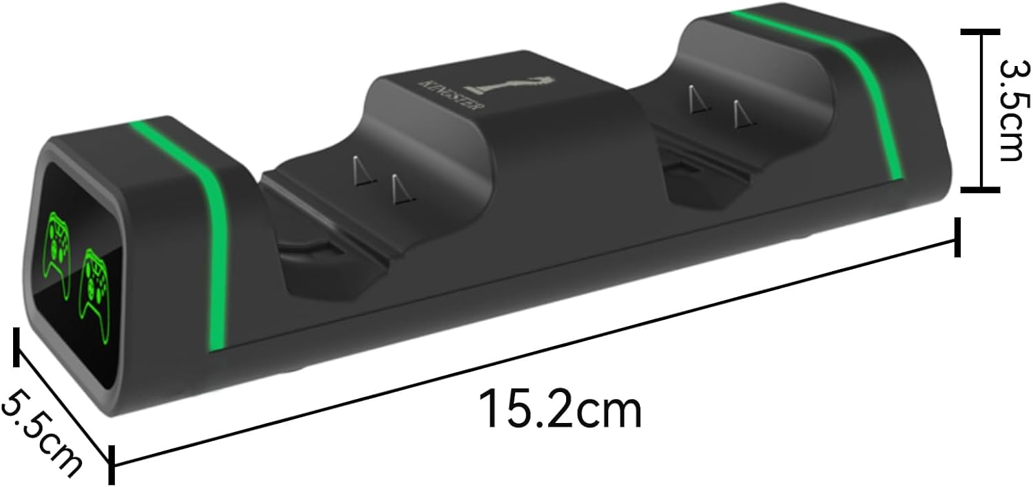 Estação de Carregamento Dupla para Controles Xbox Series S/X