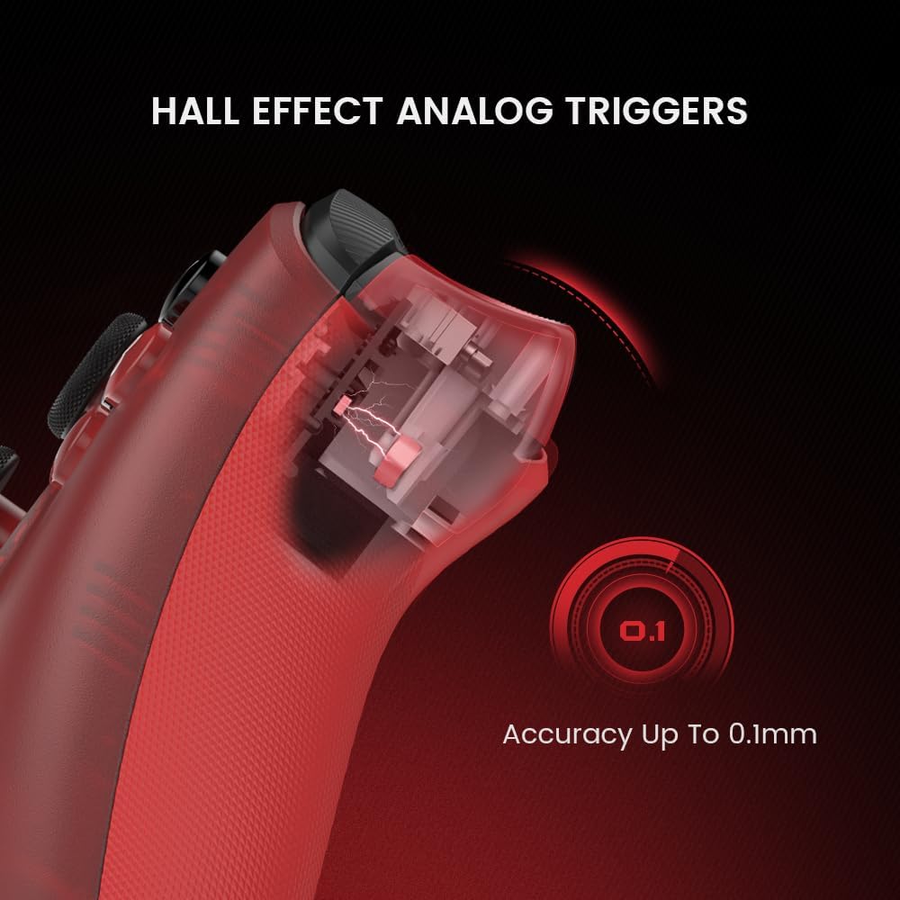 Controle GameSir T7 com Sticks Hall Effect Anti-Drift