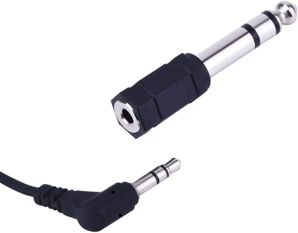 Adaptador de Áudio P2 Estéreo para P10 Macho