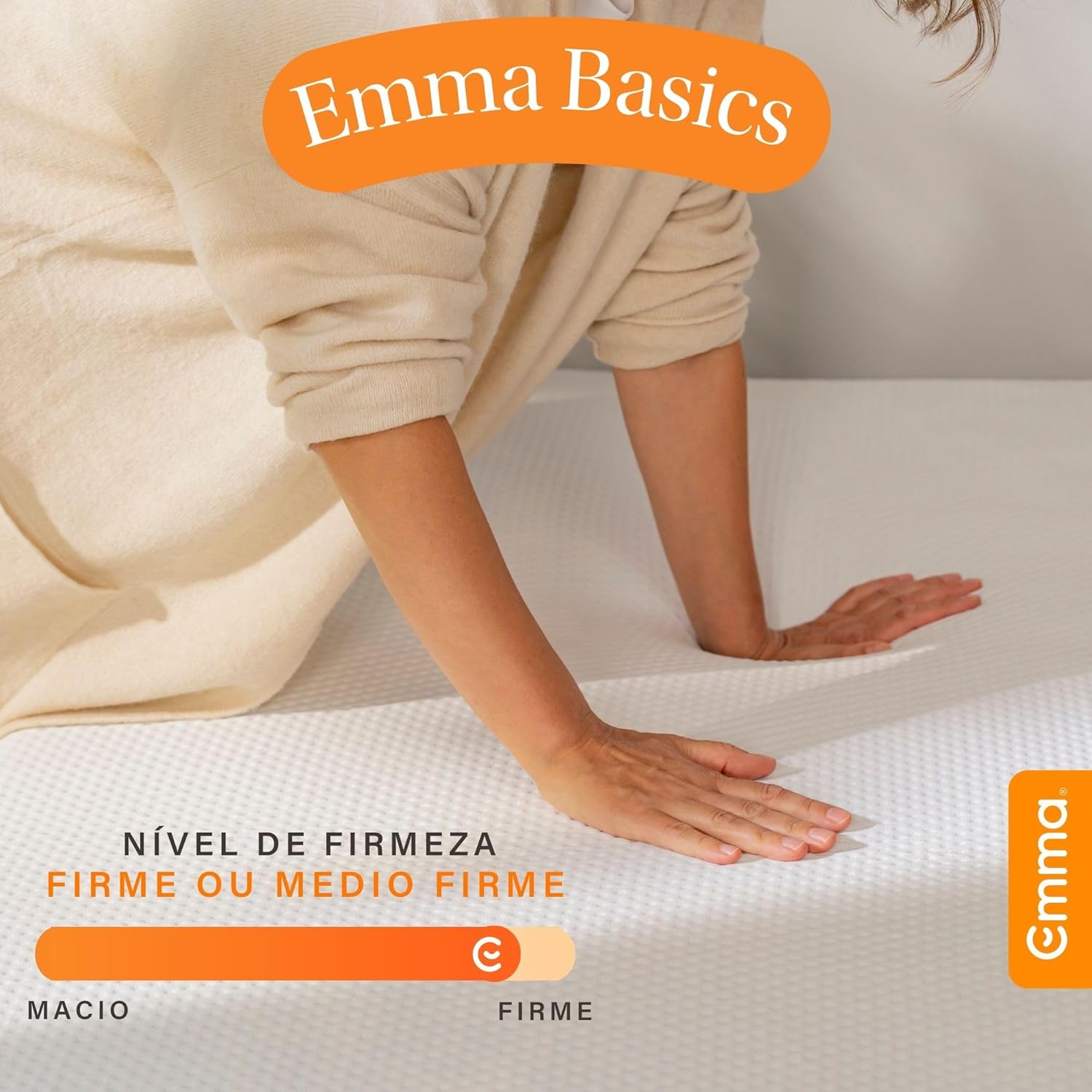 Colchão Emma Basics 17 Espuma D28