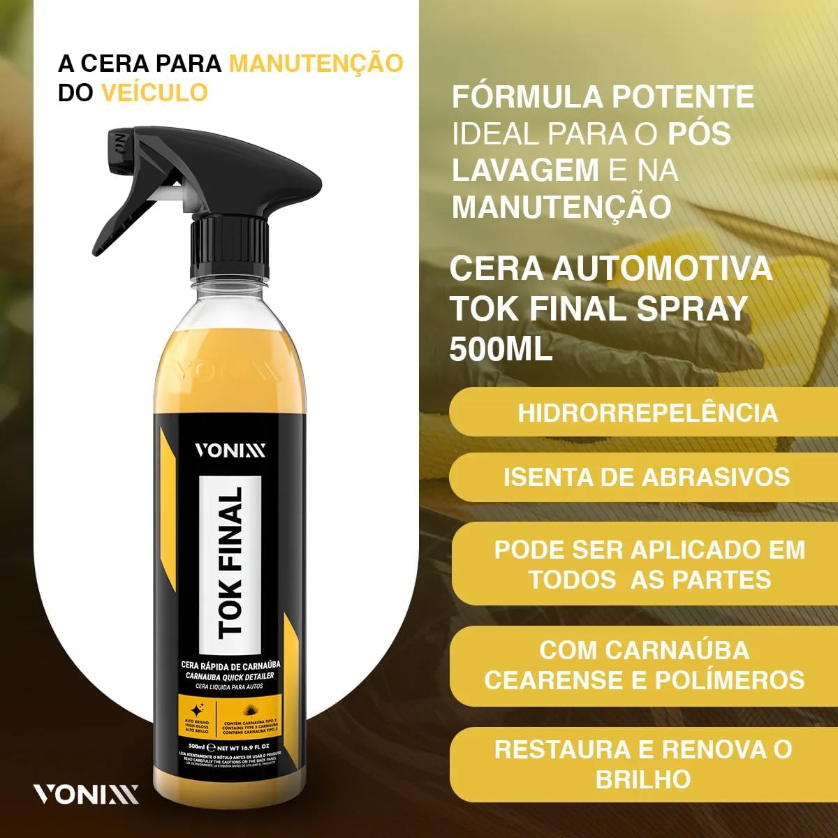 Kit Vonixx V-Floc 500ml e Intense 240ml