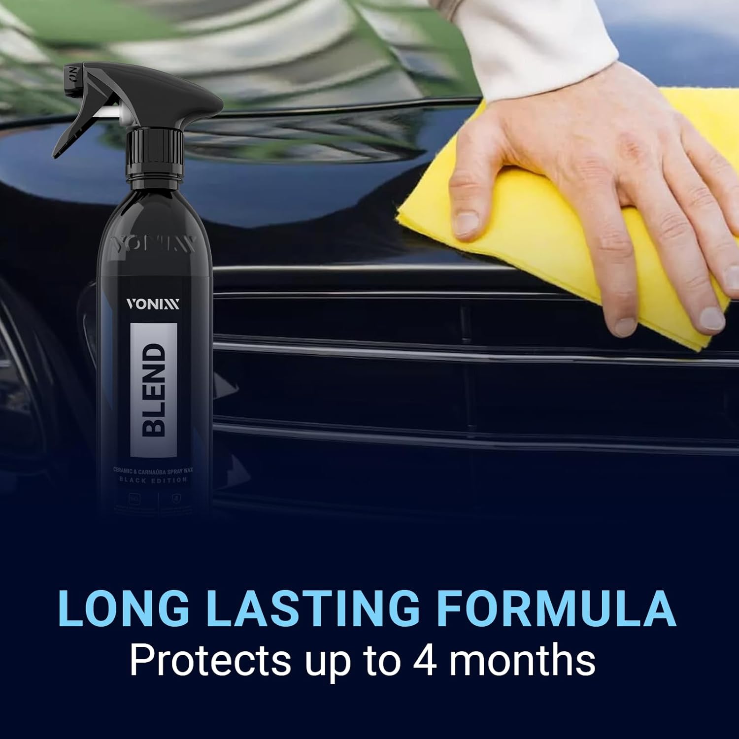 Vonix Blend Ceramic &amp; Carnaúba Spray Wax Black Edition