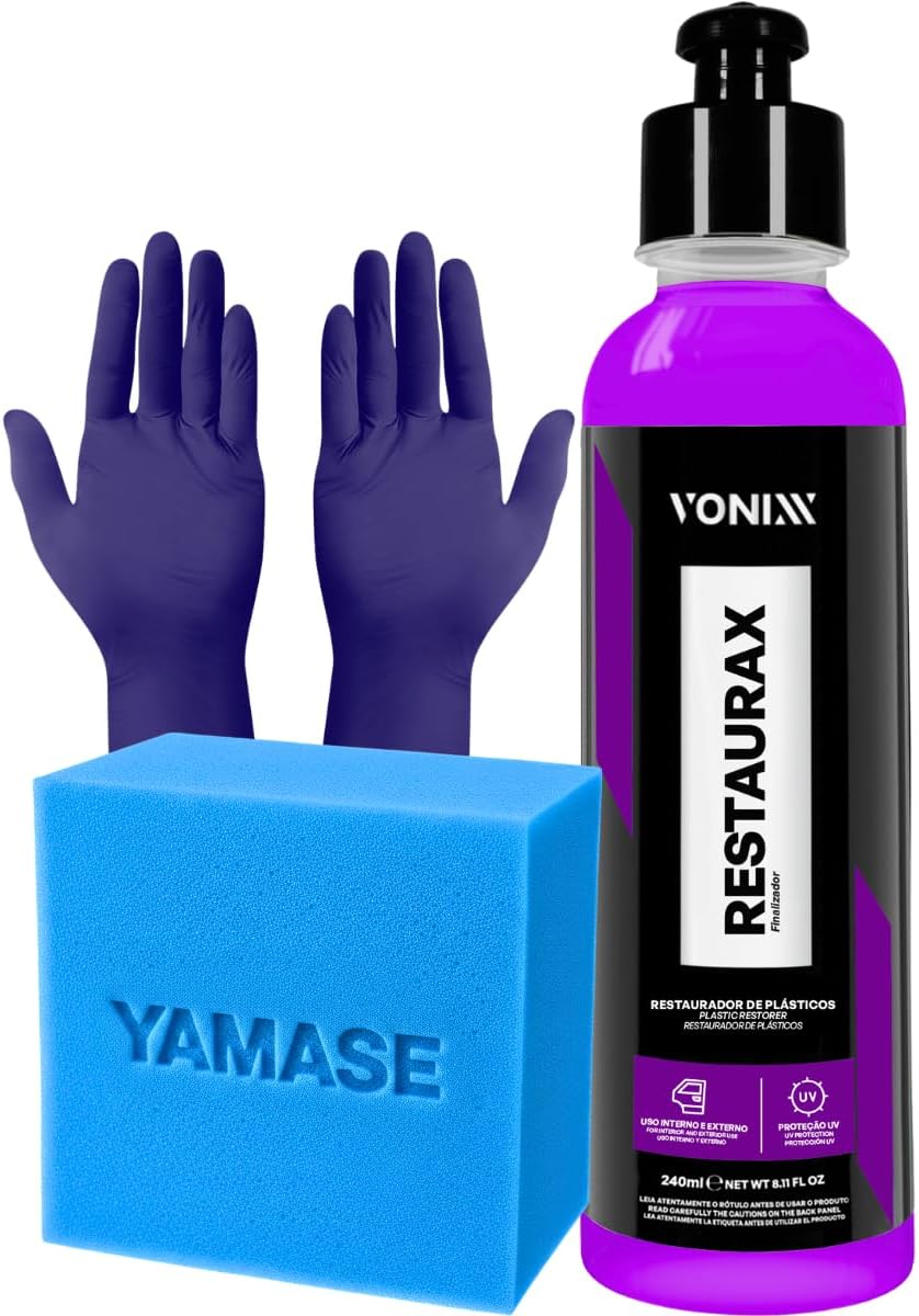 Restaurax 240ml Vonixx Restaurador Revitalizador Plástico
