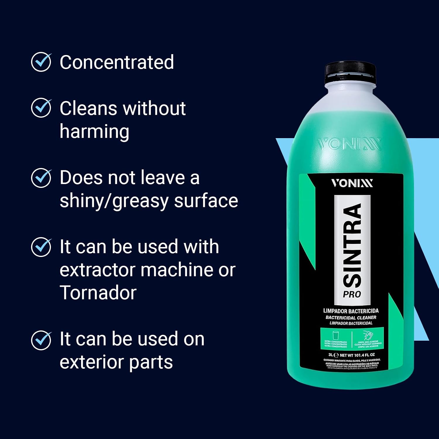 Sintra Pro Limpeza Interna Multilimpador Concentrado Vonixx