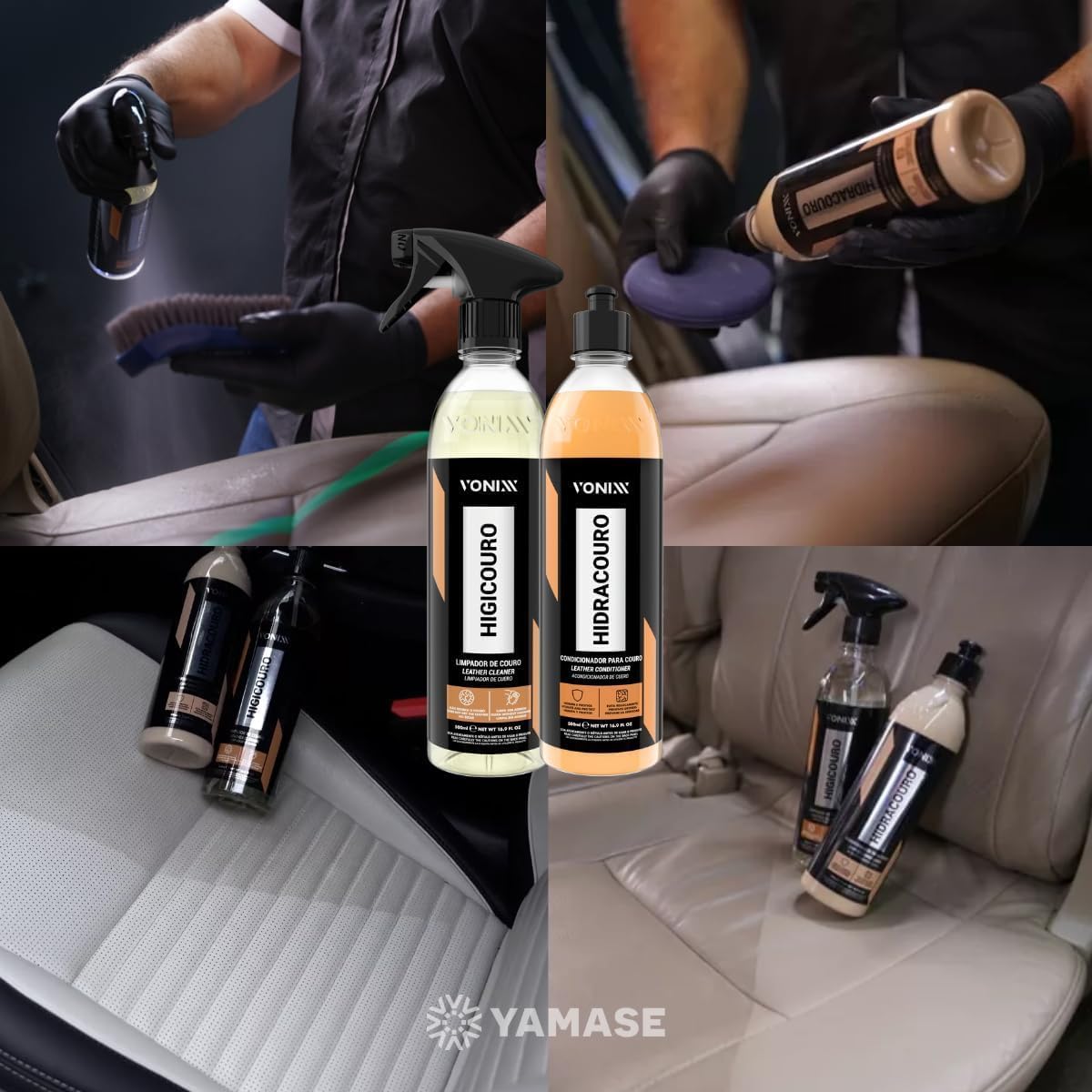 Kit Vonixx Hidracouro 500ml e Higicouro 500ml